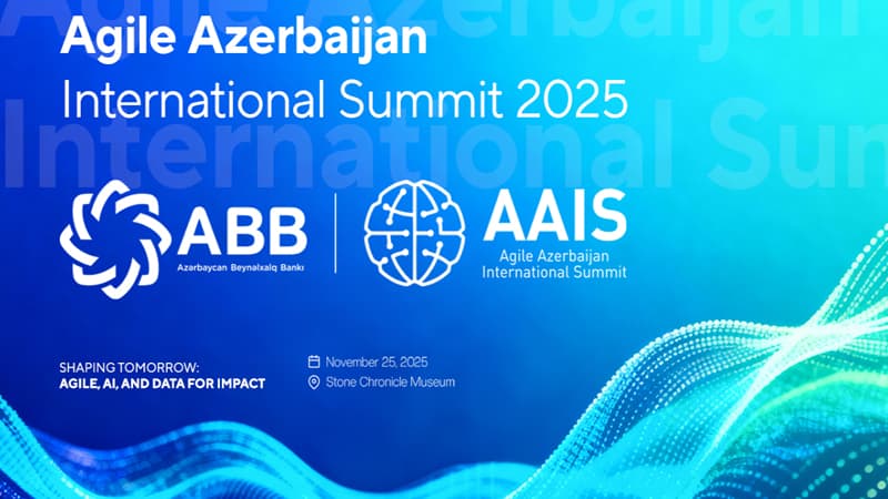 ABB-nin dəstəyi ilə Agile sammiti - süni intellekt və data təcrübəsi paylaşılacaq!