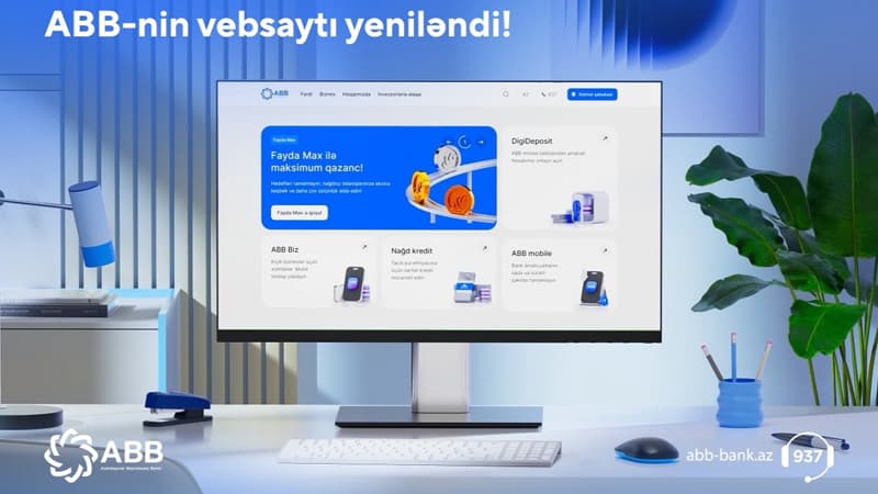 ABB yeni korporativ saytını təqdim edib