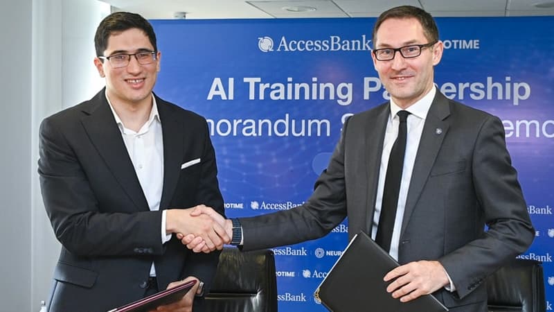 "AccessBank" və "Neurotime" süni intellekt sahəsində tədris təşəbbüsünə start veriblər