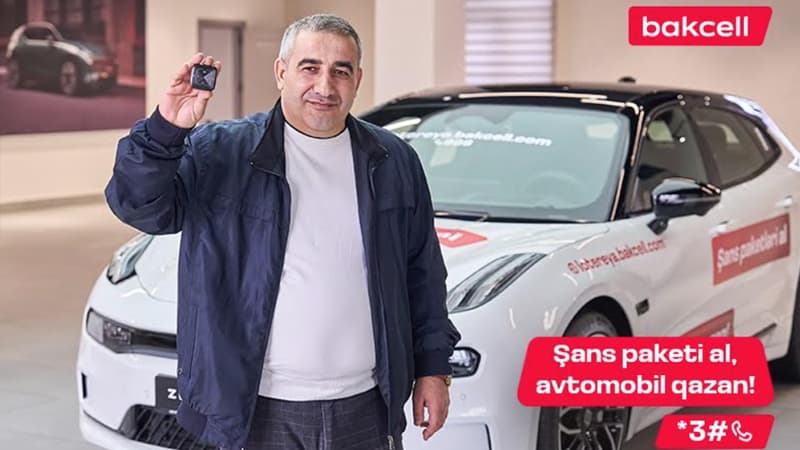 Lotereyada 8-ci lüks avtomobilin açarları təqdim edildi!