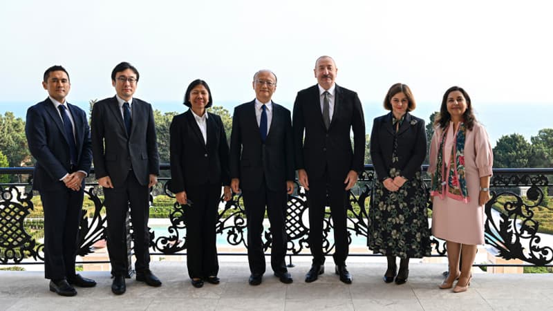Prezident Asiya İnkişaf Bankının nümayəndə heyətini qəbul etdi (FOTO)
