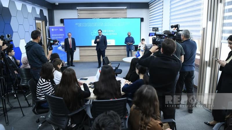 Bakıda "Euronews Academy" təlim proqramının açılış mərasimi oldu (FOTO)