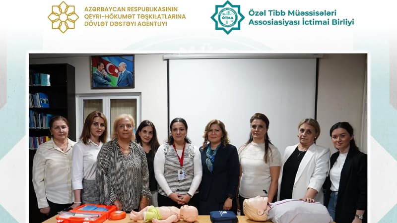 Özəl Tibb Müəssisələri Assosiasiyası ilk tibbi yardım təlimləri keçirib