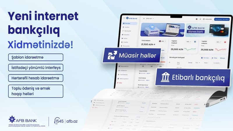 AFB Bankdan Yeni İnternet Bankçılıq