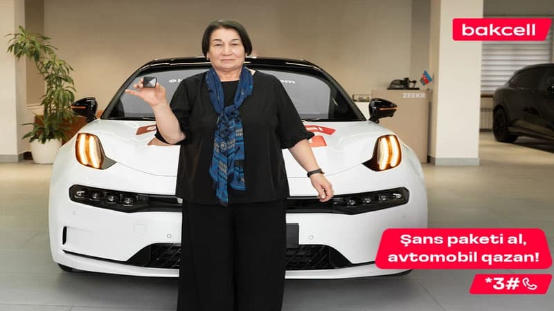 "Bakcell"in meqa lotereyasında 6-cı avtomobil sahibinə çatdı!