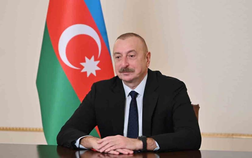 İlham Əliyev Slovakiya səfərindən paylaşım etdi (VİDEO)