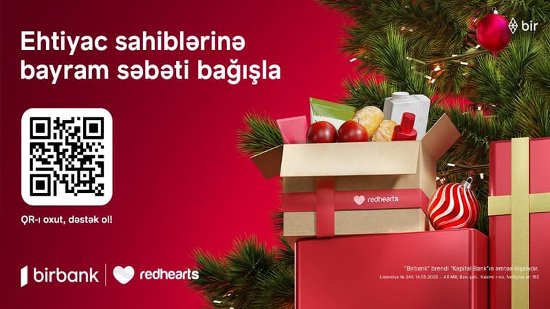 Qırmızı Ürəklər Fondu "Bayram Səbəti" xeyriyyə aksiyasına start verir