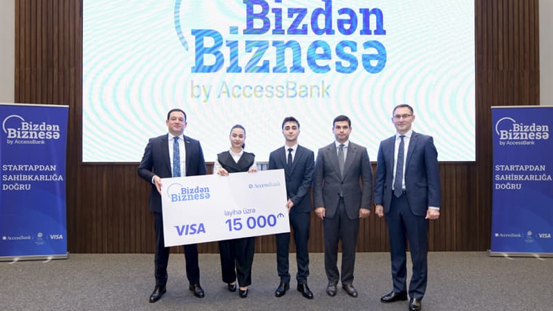AccessBank-dan startap ekosisteminə dəstək: "Bizdən Biznesə"nin qalibləri seçildi