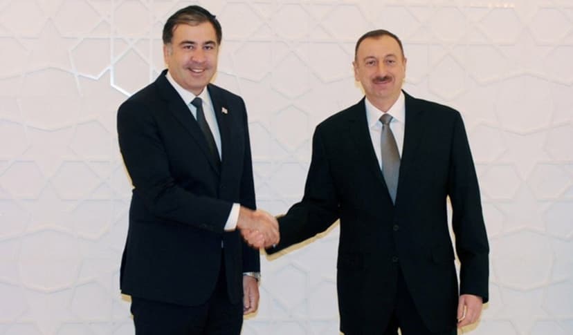 "İlham Əliyev hamımızın arzuladığı hər şeyə nail ola bildi..." - Saakaşvili