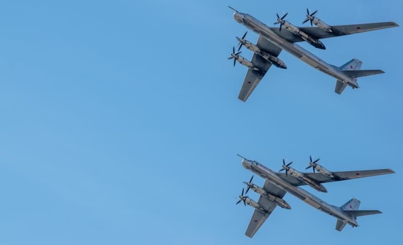 Rusiya imitasiya üçün beş Tu-95MS-i havaya qaldırdı, onları Yaponiya istiqamətinə yönəltdi