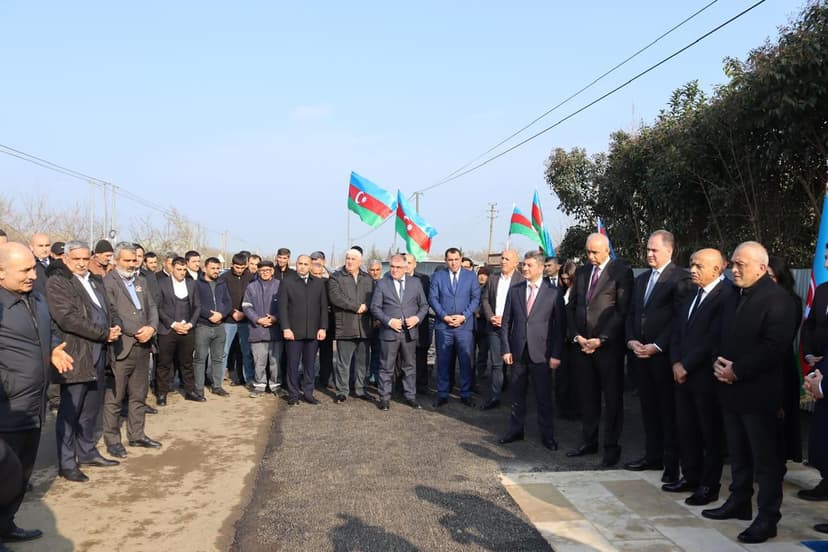 Daha bir kənd içməli su ilə təmin olundu