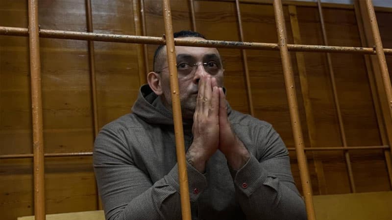 Yekaterinburqda saxlanılan Vidadi Mustafayev həbs edildi