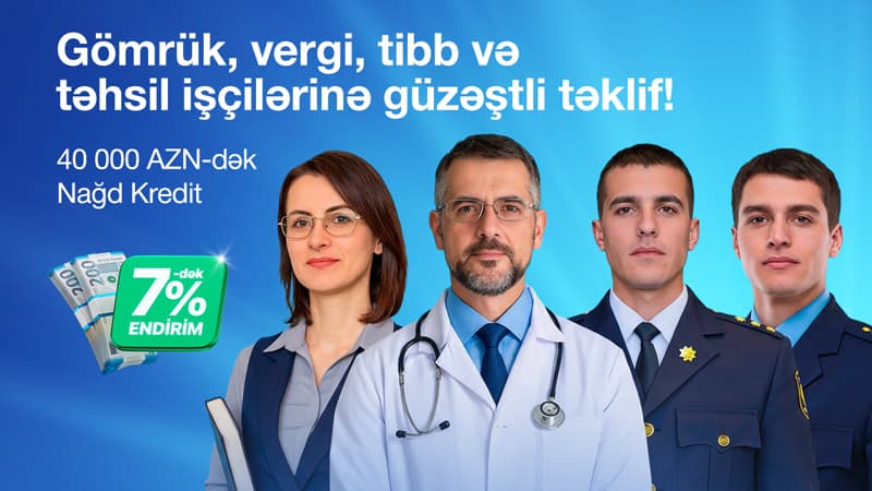 Daha sərfəli Nağd Kredit - AccessBank 7% endirim kampaniyasını davam etdirir