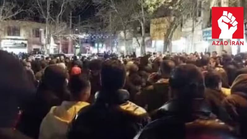 İranda son durum: Şəhərlər bir-bir ayağa qalxır (VİDEO)