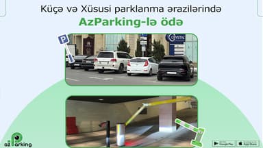Parklanmanız üçün bir tətbiq