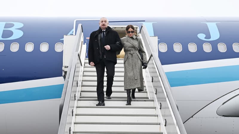 Prezident və birinci xanım Sürixə getdi (FOTO)