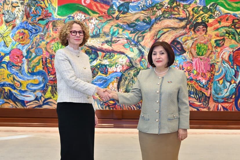 Sahibə Qafarova NATO Baş katibinin müavini ilə görüşdü