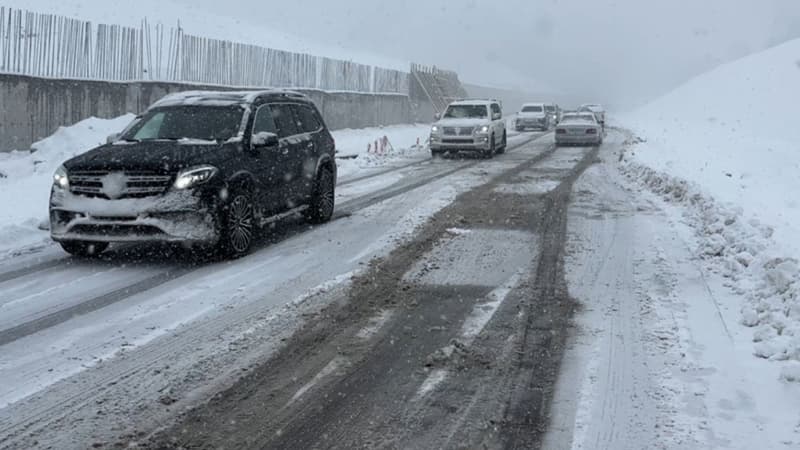 Buzlaşma səbəbindən Bakı-Şamaxı-Yevlax yolu bağlandı