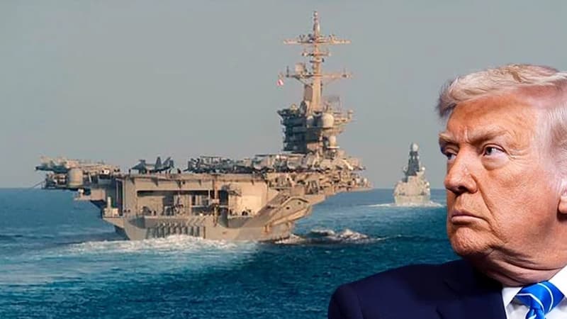 Trampın İrana gözdağı verdiyi "nəhəng armada": 8 donanma bir araya gəldi