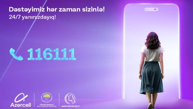 İl ərzində "Qadın Dəstək Xətti"nə müraciətlərin sayı 2,5 dəfə artıb