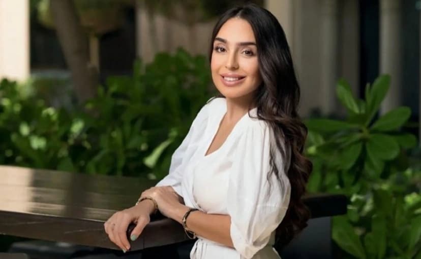 Leyla Əliyeva "Sinxronizasiya" sərgisindən paylaşım etdi