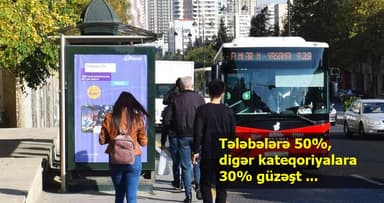 Vəhdət Partiyasından təklif: tələbə və alimlərə gediş haqqı güzəşti edilsin