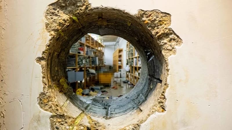 100 milyon avroluq bank soyğunu: Oğru bura necə sığışıb? (FOTO)