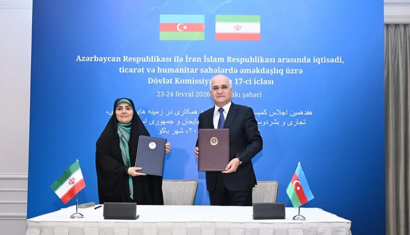 Azərbaycan və İran arasında Anlaşma Memorandumu imzalandı