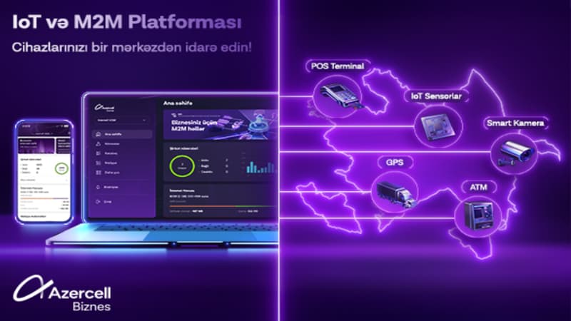 Azercell Biznes” korporativ müştərilər üçün İoT və M2M platformasını təqdim edir