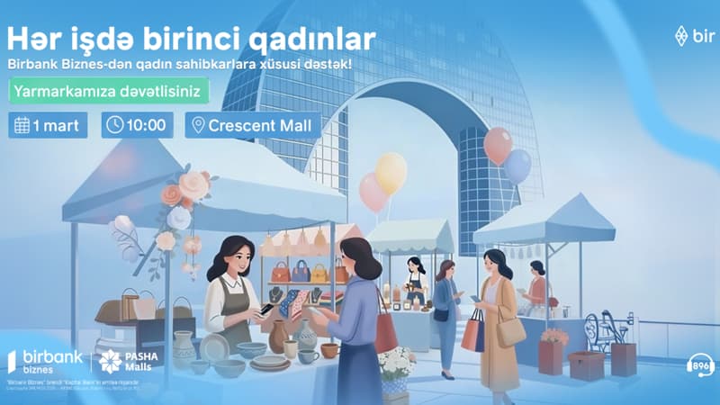 "Hər işdə birinci qadınlar"