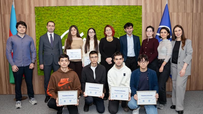 "Azercell" Beynəlxalq İnformatika Olimpiadası üzrə milli komanda ilə görüşdü