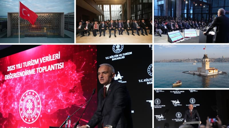 Türkiyə 2025-ci il üzrə turizm nəticələrini açıqladı
