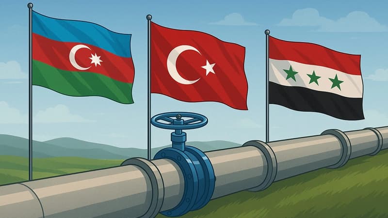 Azərbaycan Suriyaya nə qədər qaz ixrac edib? - Rəqəmlər açıqlandı