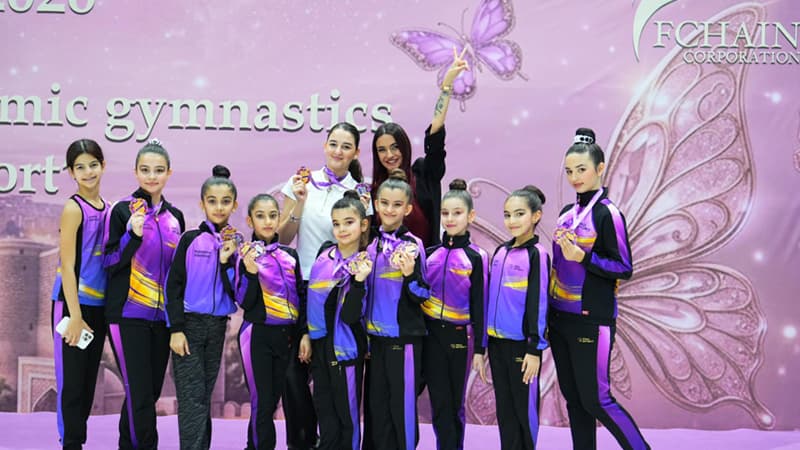 Bakıda "Spring Miracle 2026" beynəlxalq bədii gimnastika turniri keçirildi (FOTO)
