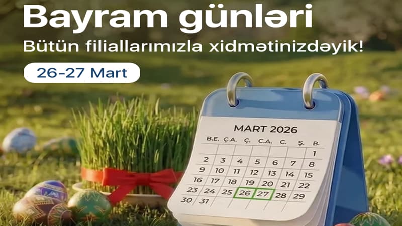 AccessBank qeyri-iş günlərində müştərilərinin xidmətində olacaq