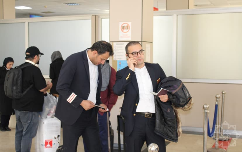 İranlı pilotlar Azərbaycan sərhədindən ölkələrinə yola salındı (FOTOLAR)