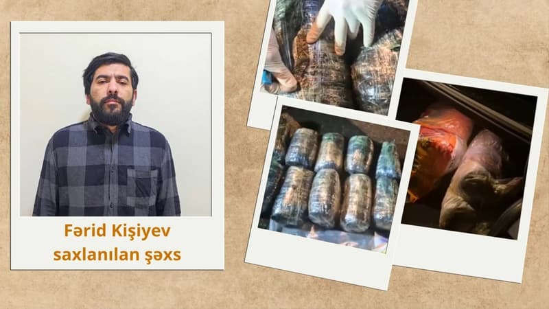 Lənkərandan Bakıya narkotik daşımaq istəyən şəxs saxlanıldı - ANBAAN VİDEO