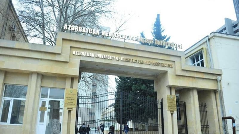Memarlıq və İnşaat Universitetində yanğın