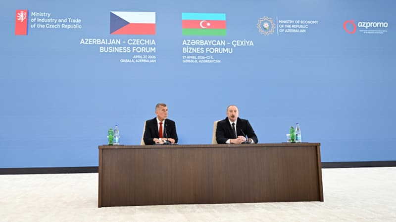 İlham Əliyev və Andrey Babiş mətbuata bəyanatlarla çıxış etdi (YENİLƏNİB)