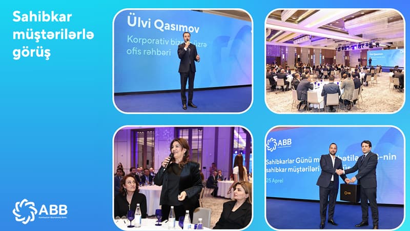 ABB "Sahibkarlar Günü"nü müştəriləri ilə qeyd etdi