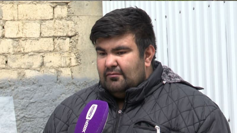 "Xeyriyyəçi" bazarda araba sürən şəxsin pulunu belə mənimsədi (VİDEO)