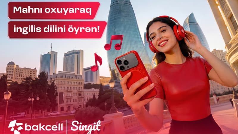Bakcell ilə ingilis dilini "Singit" tətbiqində öyrən