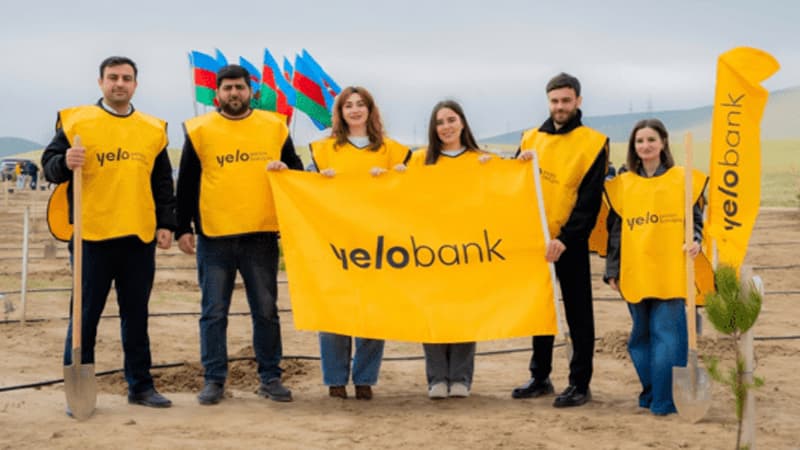 Yelo Bank-dan 1 milyon ağac hədəfinə parlaq dəstək!