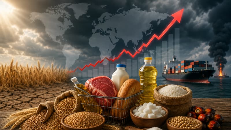 Qlobal ərzaq qiymətləri rekordlar qırır: Vəziyyət daha da pisləşə bilər