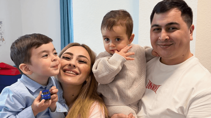 Almaniya azərbaycanlı ailə ilə bağlı qərar verdi: Uşaqlar qaytarıldı (FOTO)