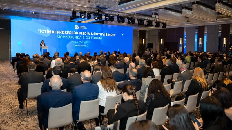 Bakıda "İctimai proseslər media müstəvisində" mövzusunda III Forum keçirildi (FOTO)