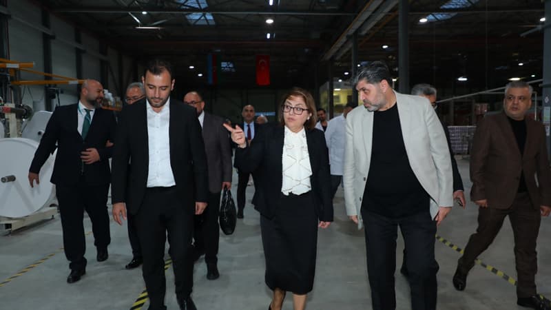 Qaziantep bələdiyyəsinin sədri Bakıda "Predo"nun fabrikini ziyarət etdi (FOTO)