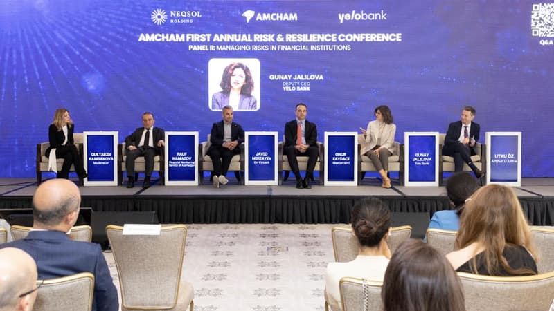 Yelo Bank-ın tərəfdaşlığı ilə "İlk Risk və Dayanıqlılıq Konfransı" keçirilib