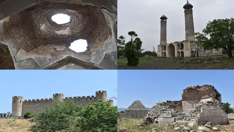 İşğaldan azad edilmiş ərazilərdəki tarixi abidələrə dəyən ziyan açıqlandı