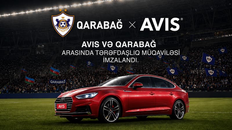 "Qarabağ" və AVIS arasında tərəfdaşlıq müqaviləsi imzalandı